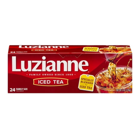 (4 Boxes) Luzianne Iced Tea 24 ct. Bag. (4 pack)