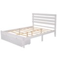 thumbnail image 2 of Bellemave White Full Size Platform Bed with 2 Drawers for Bedroom Living Room, Wood Storage Platform Bed Full Size for Kids Child Teen Adult, 2 of 9
