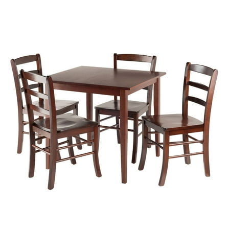 Groveland 5pc Square Dining Table with 4 chairs