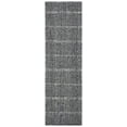 thumbnail image 2 of SAFAVIEH Abstract Becky Trellis Runner Rug, Black/Ivory, 2'3" x 8', 2 of 11