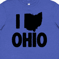 thumbnail image 4 of Inktastic I Love Ohio with State Silhouette Youth T-Shirt, 4 of 5