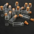 thumbnail image 2 of Pekkaxy Mini Glass Vial Necklace With Cork Stopper 1ml Small Storage Bottle Pendant For Jewelry Making And DIY Craft, 2 of 9