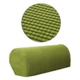 thumbnail image 3 of Stretchy Sofa Armrest Covers Non-slip Furniture Settee Arm Slipcover Green, 3 of 8