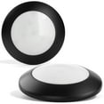 thumbnail image 4 of LUNABODE 6 Inch Dimmable LED Flush Mount Ceiling Light - (6 Pack) | 10.5W/85W Equivalent/5000K | Stylish LED Ceiling Light | Light Fixture for Kitchen/Garage/Bathroom | Bronze Trim | Bright White, 4 of 4