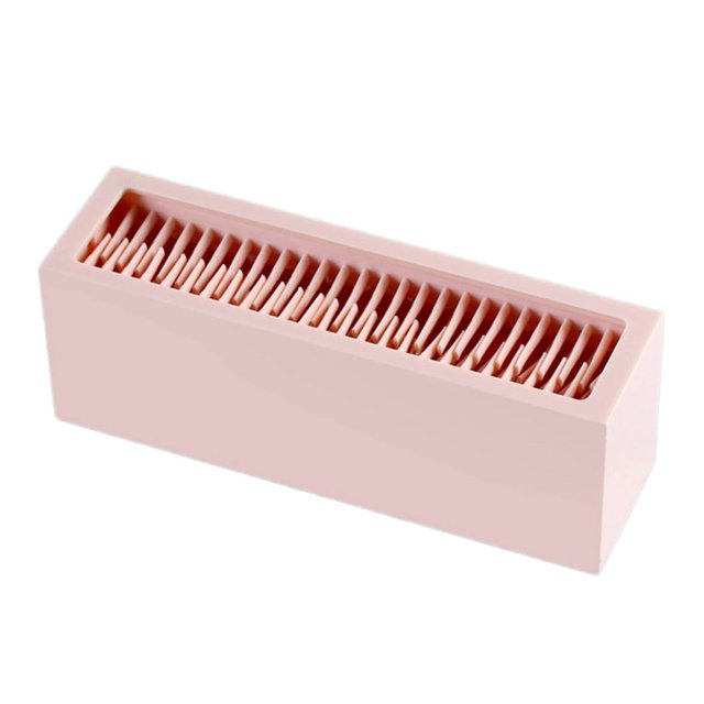 Creative Silicone Lipstick Storage Rack Desktop Cosmetic Lip Gloss Lip Glaze Storage Box Multi-Frame Eyebrow Pencil Shelf