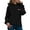 Black 1, variant on Women's Graphic Hoodies Cute Love Heart Print Drawstring Long Sleeve Sweatshirt Fall Casual Pullover Outfits Tops with Pockets