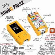 SLGHLSAHG StickC PLUS2 ESP32 Mini IoT Development Board ESP32-PICO-V3-02 Graphical Programming Suite IoT A2329