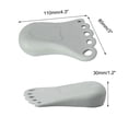 thumbnail image 3 of Uxcell Home Anti-slip Wedge Doorstops Protector Rubber Gray 1pcs, 3 of 7