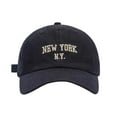 thumbnail image 3 of Adjustable Kids Sun Hat with York Letter Print for Outdoor Leisure and Sports Activities Funny Hats Adjustable Cute Caps Adjustable Baseball Hats for Boys & Girls, 3 of 3
