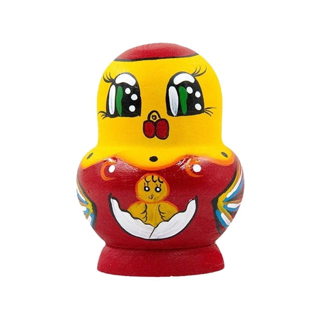 Muñecas Matryoshka Juguetes de anidación Linda muñeca rusa de maderaÐσ