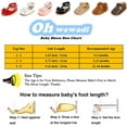 thumbnail image 6 of Premium Baby Girl Shoes, Infant Toddler Walking Shoes, Soft Sole Princess Mary Jane Shoes Prewalkers Wedding Dress Shoes Crib Shoes, 6 of 7