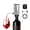 Silver, variant on  Electric Wine Aerator and Pourer,Smart Automatic Wine Decanters,Rechargeable Wine Dispenser with USB Cable,Best Wine Gifts