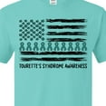 thumbnail image 4 of Inktastic Tourette's Syndrome Awareness Flag with Ribbons T-Shirt, 4 of 5