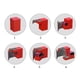 thumbnail image 5 of Durable Trading Card Deck Box Holder Organizador de s de almacenamiento coleccionable con 2 divisores Game Card Case para TCG Basketball Cards Rojo DYNWAVEMX Estuche de baraja de cartas coleccionables, 5 of 7