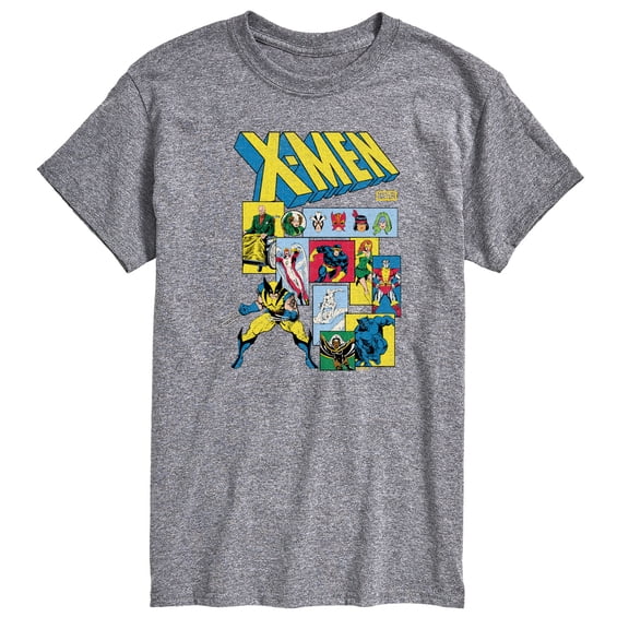 X-Men - Comic Panels - Men's Short Sleeve Graphic T-Shirt