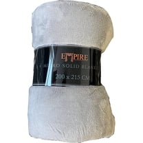Empire Home Light Soft Throw Blanket - 15 Solid Colors - All Bed Sizes
