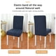 thumbnail image 5 of Funda para silla simple Asiento y descanso en un medio paquete M Funda protectora para silla Materia Tomshoo Aqua, 5 of 7