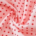 thumbnail image 5 of Baby Onesies Girl Baby Girl Outfit Infant Strawberry Polka Dot Print Bowknot Fly Sleeve Romper Bodysuit Casual Outfit, 5 of 8