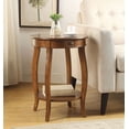 thumbnail image 1 of Highsound Wooden Living Room End table, Walnut, 1 of 7