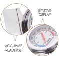thumbnail image 3 of SKISUNO Oven Temperature Thermometer Silver Kitchen Thermometer Easy to Clean 1Pack, 3 of 7