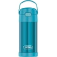 thumbnail image 2 of Botella de agua Thermos FUNTAINER Kids de 350 ml, color verde azulado con pajita, 2 of 7