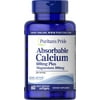 Puritan's Pride Absorbable Calcium 600 mg plus Magnesium 300 mg - 60 Softgels