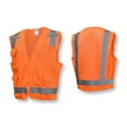 thumbnail image 5 of Radians Men's SV7 Surveyor Type R Class 2 Safety Vest Hi-Vis Orange - SV7O, 5 of 7