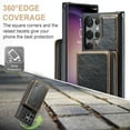 thumbnail image 4 of Dteck Wallet for Samsung Galaxy S23 Ultra Case, RFID Blocking Credit Card Slots Zipper Pocket PU Leather Protective Phone Case with Shoulder Lanyard Wristlet Strap for Samsung S23 Ultra 6.8 InchCoffee, 4 of 7