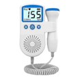 thumbnail image 1 of Ultrasonic Fetal Doppler Detect Baby Heartbeat Rate Probe Prenatal Monitor, 1 of 1