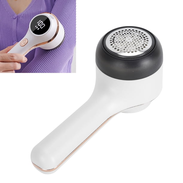 Recortadora De Pelusas, Ergonómica, 3 Velocidades Ajustables, Removedor De Pelusa Eléctrico, 6 Cuchillas Para Ropa, Suéter