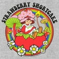 thumbnail image 2 of Women's Strawberry Shortcake Flower Rainbow Graphic T-Shirt, 2 of 4