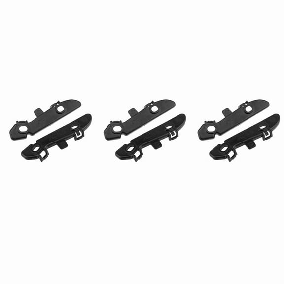 3X Front Lower Bumper Support Rail Brackets Mountings 51117279711 / 51117279712 for 3 Series F30 F31 F35 F80