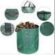 thumbnail image 2 of ZHAOCHENG bolsas de basura de jardín verdes. 50 kg por bolsa, bolsa de basura lavable resistente, bolsa de residuos de plantas de hojas de hierba de basura, 2 of 4