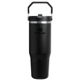 thumbnail image 1 of Vaso Stanley IceFlow 2.0 con tapa, 900 ml, color negro 2.0, 1 of 3