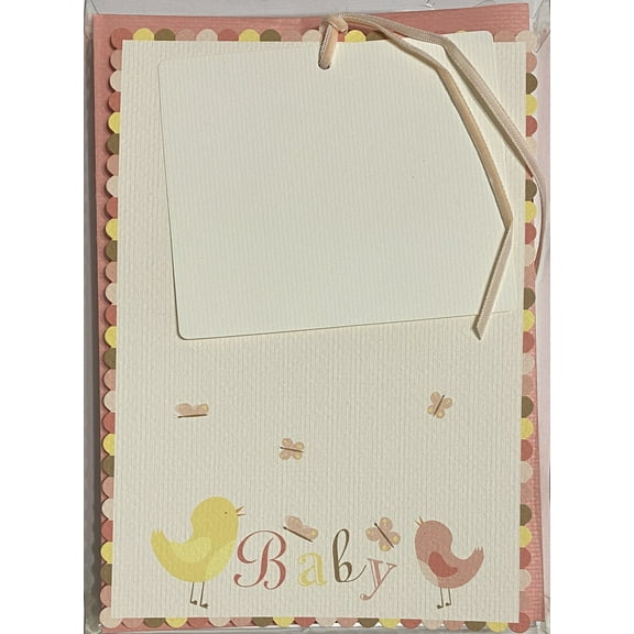 Meri Meri Birds and Butterfly Baby 8 Invitations