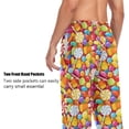 thumbnail image 4 of Top-kevin Soth Devil Plaid Pajama Pants for Men Comfort Sleep Lounge Bottoms Straight-fit with Pockets S-XXL, 4 of 11