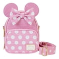 thumbnail image 1 of Bolsa Loungefly Disney Minnie Straw Mini Convertible, 1 of 1
