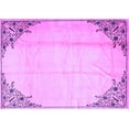 thumbnail image 1 of Ahgly Company Indoor Rectangle Persian Purple Traditional Area Rugs, 8' x 12', 1 of 4