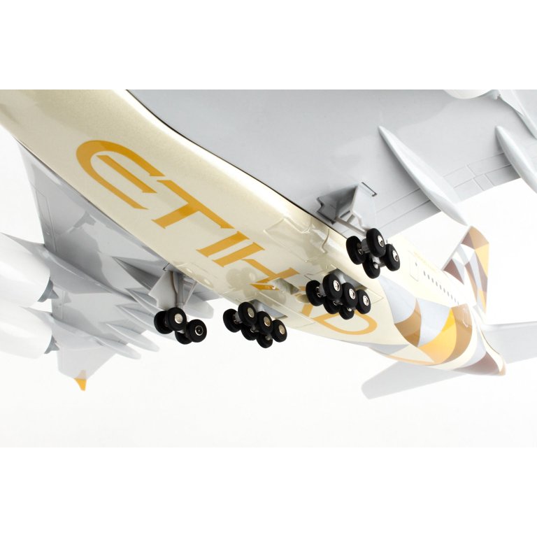 SKYMARKS ETIHAD A380-800 1/200 W/GEAR - Walmart.com