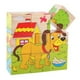 thumbnail image 4 of Rompecabezas de animales de dibujos animados de madera para niños, rompecabezas de Sabiduría de 6 lados, juguetes de Educación Temprana, juego para padres e hijos, Envío Gratis, 4 of 4