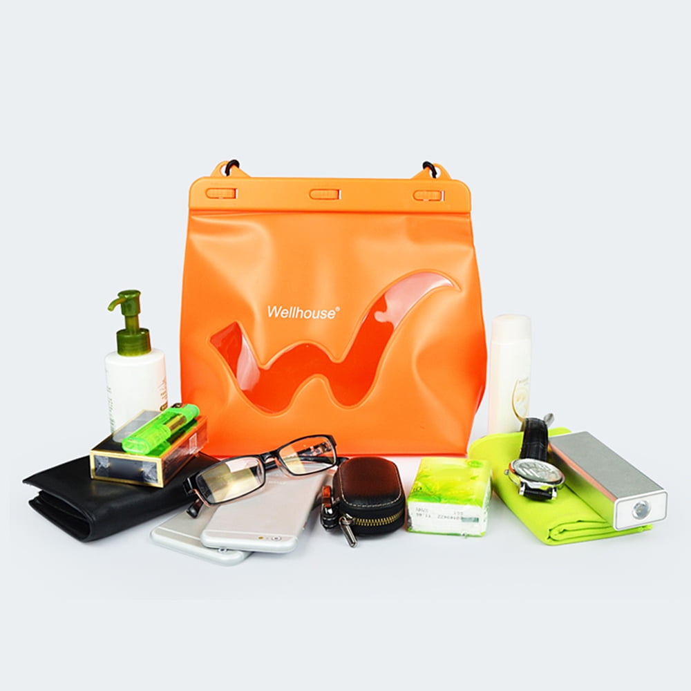 Waterproof PVC Toiletry Bag Travel Dry Case Pack Bag for Outdoor Beach