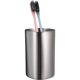 thumbnail image 1 of Taza de metal Qijita, 1 taza de agua de acero inoxidable, taza de metal para cepillo de dientes, vaso simple de color plateado para hombres, mujeres y estudiantes., 1 of 8