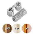 thumbnail image 4 of SHISUYAN 2pcs Hidden Invisible Concealed Hinge for Jewelry Keepsake Box Cabinet Door Brass Barrel Hinges for Music Boxes Pencil Boxes, 4 of 9