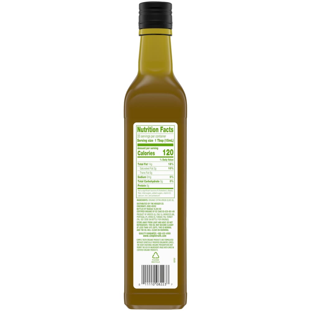 Simple Truth Filtered Extra Virgin Olive Oil 16.9 fl oz - 3 Count