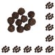 thumbnail image 2 of Bewildely 10pcs 3cm Wicker Rattan Balls Xmas Party Crafts Wedding Decorative café 10 piezas 10piezas, 2 of 3
