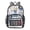 Blue Dress, variant on Iauyy Clear Backpack Heavy Duty PVC Transparent Backpack for College Workplace, Gradual Color Transition