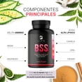 thumbnail image 2 of BSS 180 Cápsulas Ingredientes Naturales Melón Amargo Neem Canela Ácido Alpha Lipóico Magnesio BLIFE Cápsulas, 2 of 8