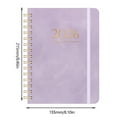 thumbnail image 5 of Sylvtty 2026 Weekly Monthly Planner Portable A5 Size Agenda Notepad Stylish Design Schedule Book School Supplies, 5 of 7