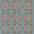 thumbnail image 1 of Ahgly Company Indoor Square Patterned Carbon Gray Novelty Area Rugs, 4' Square, 1 of 6