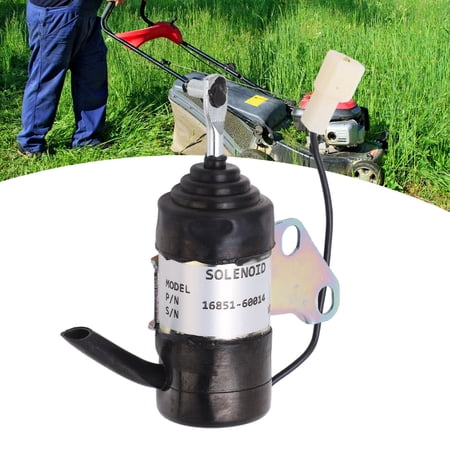 Solenoide De Parada De ,16851-60014 Válvu Solenoide De Cierre De Parada De Detener Electrovalvu Del Tractor Del Jardin De Excavadora Solenoides Electricos Macarena Solenoide De Parada De Combustible